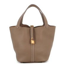 Load image into Gallery viewer, HERMES Picotin Lock Etoupe Taurillon Clemence Size MM
