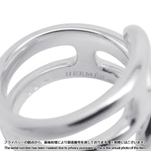 Load image into Gallery viewer, HERMES Chaine d'Ancre Twist Punk Ring Size PM/48/#8 SV925
