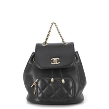 将图像加载到图库查看器中，CHANEL Matelasse ChainBackpack BlackAS3530 Caviar Leather
