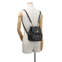 将图像加载到图库查看器中，CHANEL Matelasse ChainBackpack BlackAS3530 Caviar Leather
