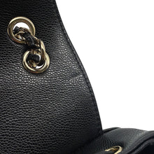 将图像加载到图库查看器中，CHANEL Matelasse ChainBackpack BlackAS3530 Caviar Leather
