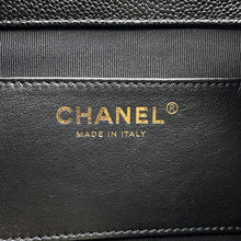 将图像加载到图库查看器中，CHANEL Matelasse ChainBackpack BlackAS3530 Caviar Leather
