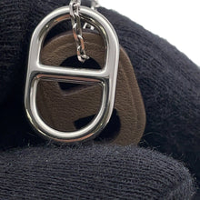 Load image into Gallery viewer, HERMES O'Maillon Necklace Etoupe Swift Leather
