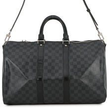 Load image into Gallery viewer, LOUIS VUITTON Keepall Bandouliere NoirN41418 Damier Graphite Size 45
