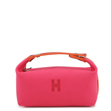 Load image into Gallery viewer, HERMES Brid a Black Hibiscus Canvas Size PM
