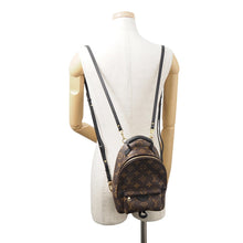 将图像加载到图库查看器中，LOUIS VUITTON Palm Springs Backpack (New Model) NoirM44873 Monogram Size MINI
