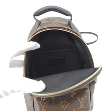 将图像加载到图库查看器中，LOUIS VUITTON Palm Springs Backpack (New Model) NoirM44873 Monogram Size MINI
