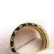 Load image into Gallery viewer, BVLGARI B.Zero1 2-band Ring Size 58/#17 18K Yellow Gold

