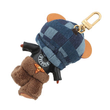 Load image into Gallery viewer, LOUIS VUITTON LV Louis Bear Bag Charm Noir/Blue/BrownM03206 Fake fur
