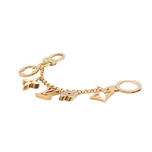 Load image into Gallery viewer, LOUIS VUITTON Bag Bag Charm / Chain Fleur de Monogram GoldM65111 Metal

