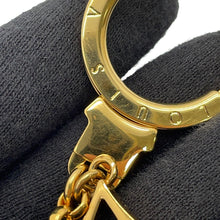 Load image into Gallery viewer, LOUIS VUITTON Bag Bag Charm / Chain Fleur de Monogram GoldM65111 Metal
