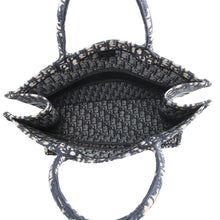 Load image into Gallery viewer, Dior Book tote EcruWhite/BlueM1286ZRIW_M828 Canvas Size Large
