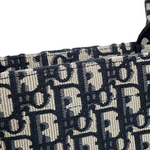 Load image into Gallery viewer, Dior Book tote EcruWhite/BlueM1286ZRIW_M828 Canvas Size Large
