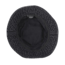 将图像加载到图库查看器中，CHANEL CC Logo Bucket Hat Size M BlackAAB065 Cotton100%
