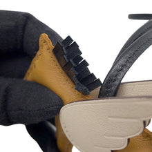 将图像加载到图库查看器中，HERMES Rodeo Pegasus Machete / Black / Nata Lambskin Size PM
