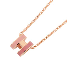 Load image into Gallery viewer, HERMES Pop Ash Necklace Rocabar Size Mini Beauty Lacquer Gold Plated
