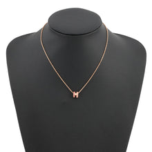 Load image into Gallery viewer, HERMES Pop Ash Necklace Rocabar Size Mini Beauty Lacquer Gold Plated
