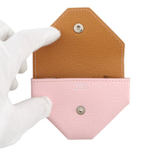 Load image into Gallery viewer, HERMES Le Van Quatre Verso Rose Sakura/Caramel Chevre Myzore Goatskin

