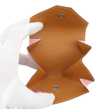 Load image into Gallery viewer, HERMES Le Van Quatre Verso Rose Sakura/Caramel Chevre Myzore Goatskin
