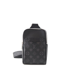 将图像加载到图库查看器中，LOUIS VUITTON outdoor sling bag NoirM30741 Monogram Eclipse Taiga Leather
