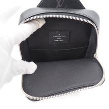 将图像加载到图库查看器中，LOUIS VUITTON outdoor sling bag NoirM30741 Monogram Eclipse Taiga Leather
