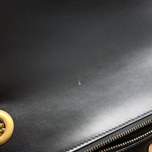 Load image into Gallery viewer, GUCCI GG Marmont ChainShoulder Bag Black443497 213317 Leather Size Medium
