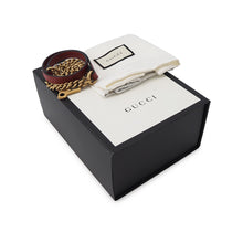 Load image into Gallery viewer, GUCCI GG Marmont Mini Top Handle Bag Black/Red583571 Leather
