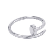CARTIER Juste Un Clou Ring Small model Size 52/#12 SmallB4226052/B4226000 18K White Gold