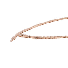 将图像加载到图库查看器中，BVLGARI Serpenti Viper Necklace Size L357864 18K Pink Gold
