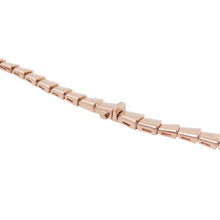 将图像加载到图库查看器中，BVLGARI Serpenti Viper Necklace Size L357864 18K Pink Gold

