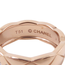 Load image into Gallery viewer, CHANEL Coco Crush Collection Ring Medium Model Size 51/#11 MediumJ11101 18K Pink Gold
