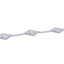 Load image into Gallery viewer, Van Cleef &amp; Arpels Vintage Alhambra Bracelet 5 motifsVCARF48400 18K White Gold
