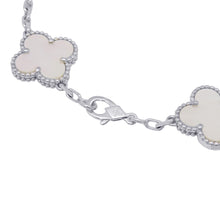 Load image into Gallery viewer, Van Cleef &amp; Arpels Vintage Alhambra Bracelet 5 motifsVCARF48400 18K White Gold
