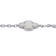 Load image into Gallery viewer, Van Cleef &amp; Arpels Vintage Alhambra Bracelet 5 motifsVCARF48400 18K White Gold
