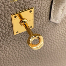 将图像加载到图库查看器中，HERMES Birkin Gris Tourterelle Togo Leather Size 25
