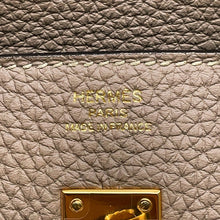 将图像加载到图库查看器中，HERMES Birkin Gris Tourterelle Togo Leather Size 25
