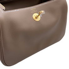将图像加载到图库查看器中，HERMES Lindy Etoupe Swift Leather Size Mini
