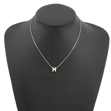 Load image into Gallery viewer, HERMES Pop Ash Necklace Size Mini White Gold Plated Lacquer
