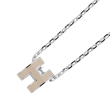 将图像加载到图库查看器中，HERMES Pop Ash Necklace Size Mini Marong rasse Gold Plated Lacquer
