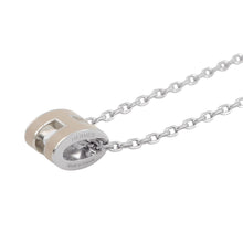 将图像加载到图库查看器中，HERMES Pop Ash Necklace Size Mini Marong rasse Gold Plated Lacquer
