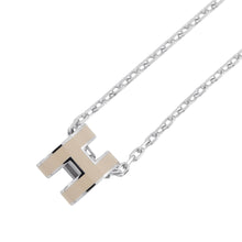 将图像加载到图库查看器中，HERMES Pop Ash Necklace Size Mini Marong rasse Gold Plated Lacquer

