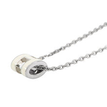 Load image into Gallery viewer, HERMES Pop Ash Necklace Size Mini White Gold Plated Lacquer
