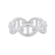 HERMES Chaine d'Ancre Anchene Ring Size PM/53/#13 SV925