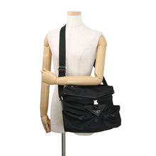 Load image into Gallery viewer, PRADA Re-Nylon Shoulder Bag Black2VD062 Nylon
