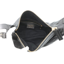 Load image into Gallery viewer, Dior D-Journey Flat Macro Cannage Shoulder Bag BlackM2416UNUO_M900 Calf Leather Size Small
