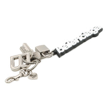 Load image into Gallery viewer, BALENCIAGA KITBag Charm/Key Ring Silver/White/Black793442 Metal Rubber
