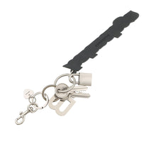 Load image into Gallery viewer, BALENCIAGA KITBag Charm/Key Ring Silver/White/Black793442 Metal Rubber

