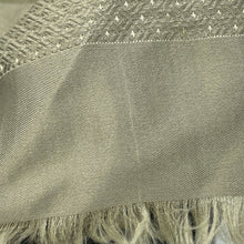 将图像加载到图库查看器中，HERMES Quadrige Shawl Khaki Silk100%
