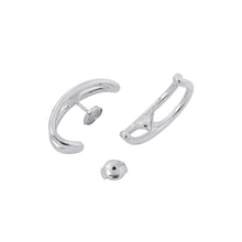 将图像加载到图库查看器中，HERMES Chaine d'Ancre Punk Anchor Earrings SV925
