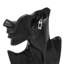Load image into Gallery viewer, HERMES Chaine d'Ancre Punk Anchor Earrings SV925
